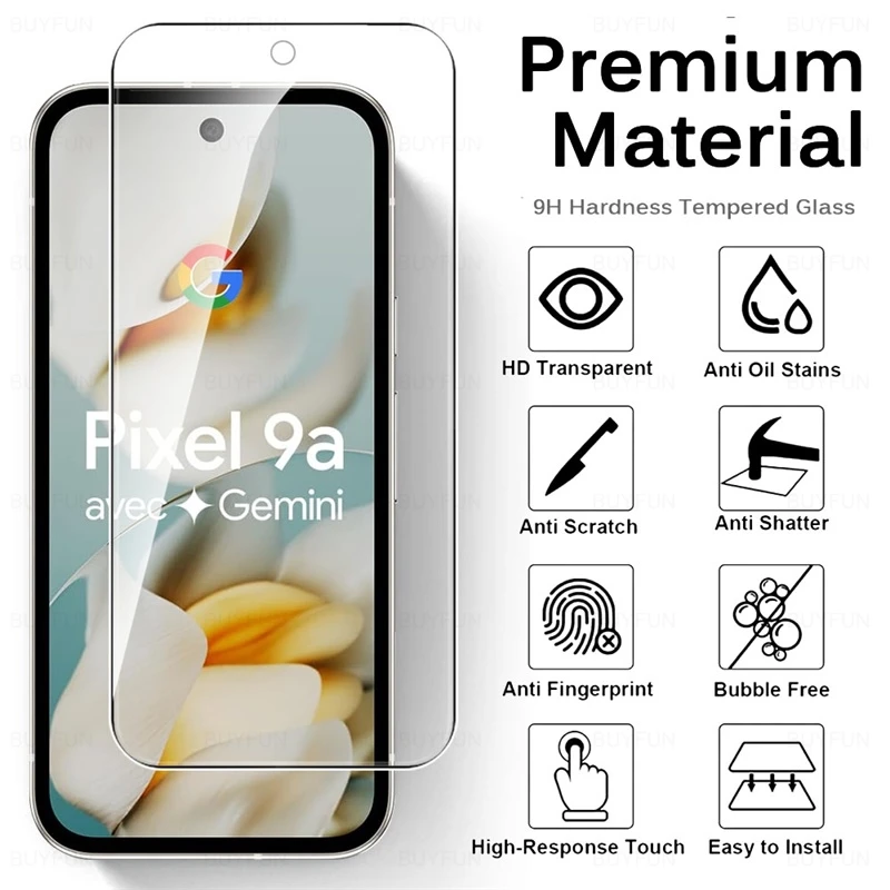 5-Pack Premium Protective Glass Screen Protectors