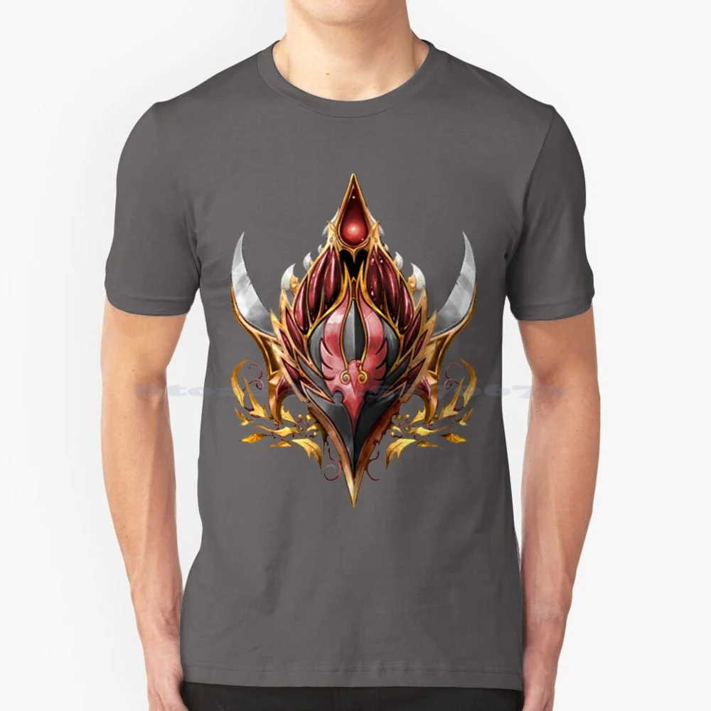 World Of-Blood Elf Paladin-Blood Elf Crest T Shirt 100% Cotone Tee Blood Elf Paladin Crest Wow Hende Alliance World Of Race