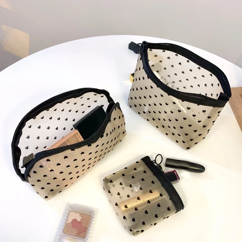 Neceser Transparente Viaje Avion Neceser Transparente 4 Piezas Bolsa De Aseo Portátil De PVC De Impermeable Con Cremallera Para Hombres Y Mujeres Para Vacaciones Baño Y Organización Neceser Mujer Mediano