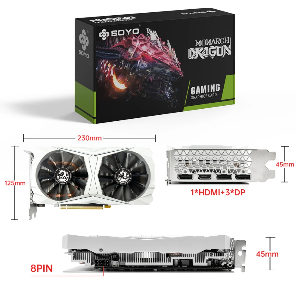 CPU MSI RTX 2060 AERO ITX 6G MSI GEFORCE RTX 2060 AERO ITX 6G OC Graphics Card 6GB GDDR6 Very