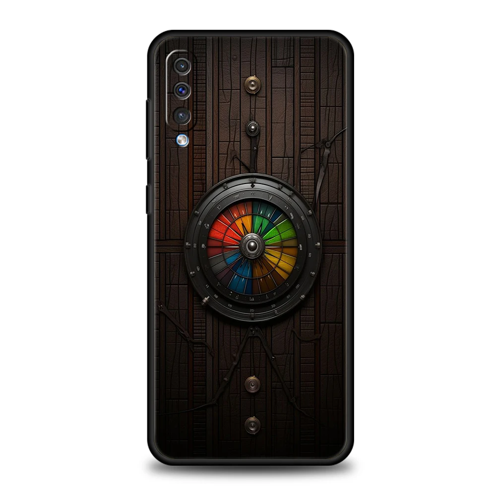 Kompass Telefon hülle für Samsung Galaxy A24 A13 A53 A73 A33 A22 A12 A02 A03 A05 A70 A50 A10 A20 5g Silikon hülle Shell Capas Taschen – Detail 5