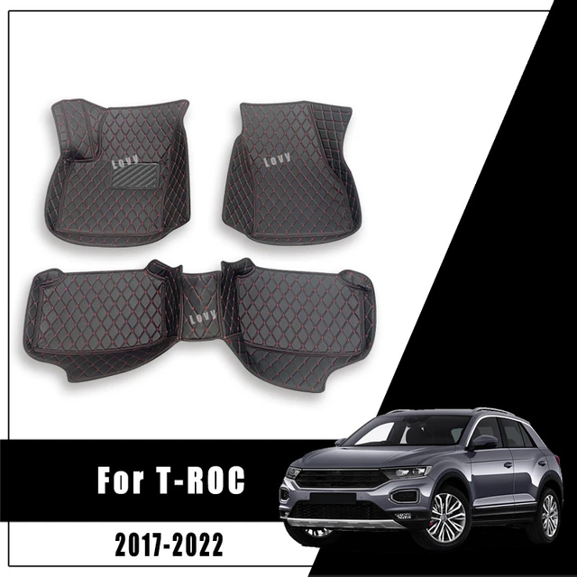 For Volkswagen vw T-ROC TROC 2023 2022 2021 2020 2019 2018 2017 Car Floor  Mats