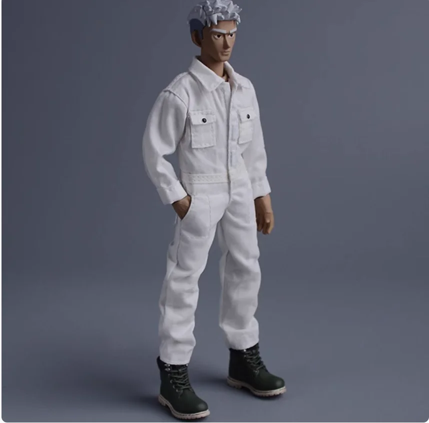 Fanatic 1/12 Soldier Trendy Clothes Bodysuit Einteiliger Hosenanzug Loose Workwear Jumpsuit Modell für 6-Zoll-Actionfiguren Auf Lager – Detail 12