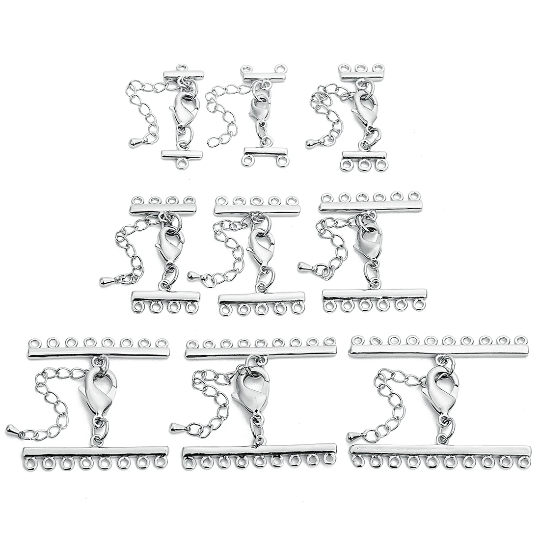 

2pcs Copper Gold Plated Link Buckle Lobster Clasps Connector For Jewelry Making DIY Bracelet Necklace Accessories Wholesale