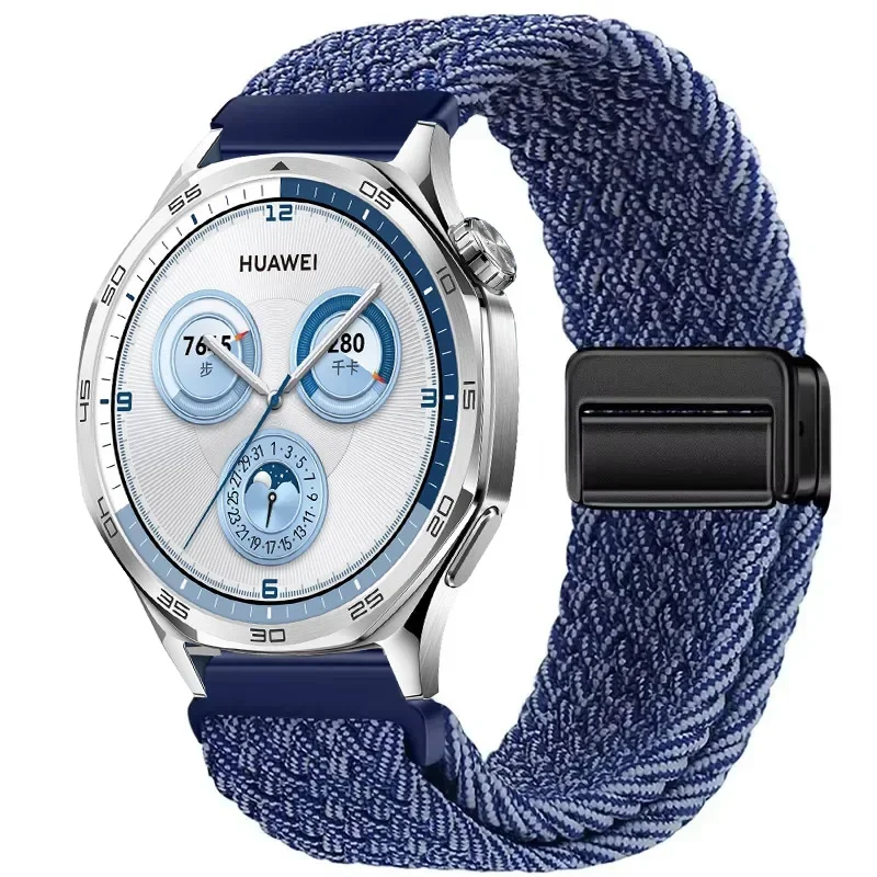 Braided Nylon Loop Strap with Magnetic Buckle 22/20mm