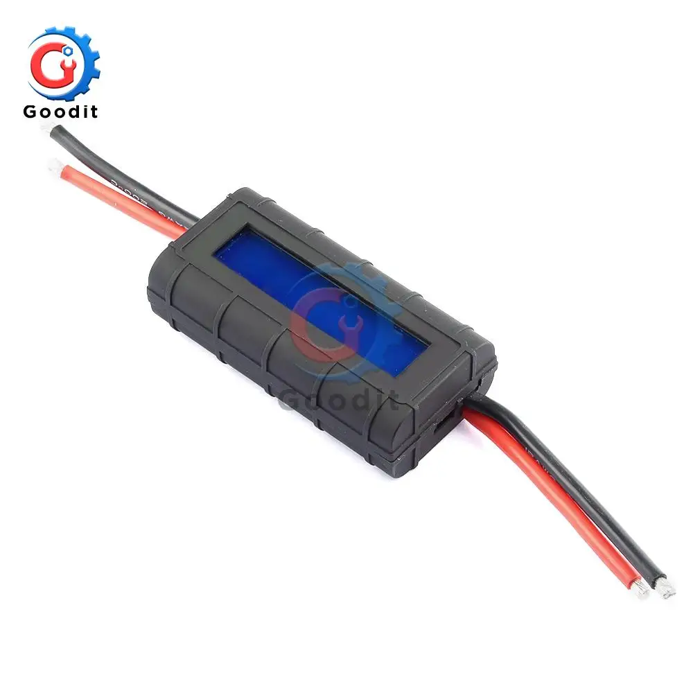 Testeur de batterie RC 200A 60V branché sur une batterie LiPo avec câbles et connecteurs