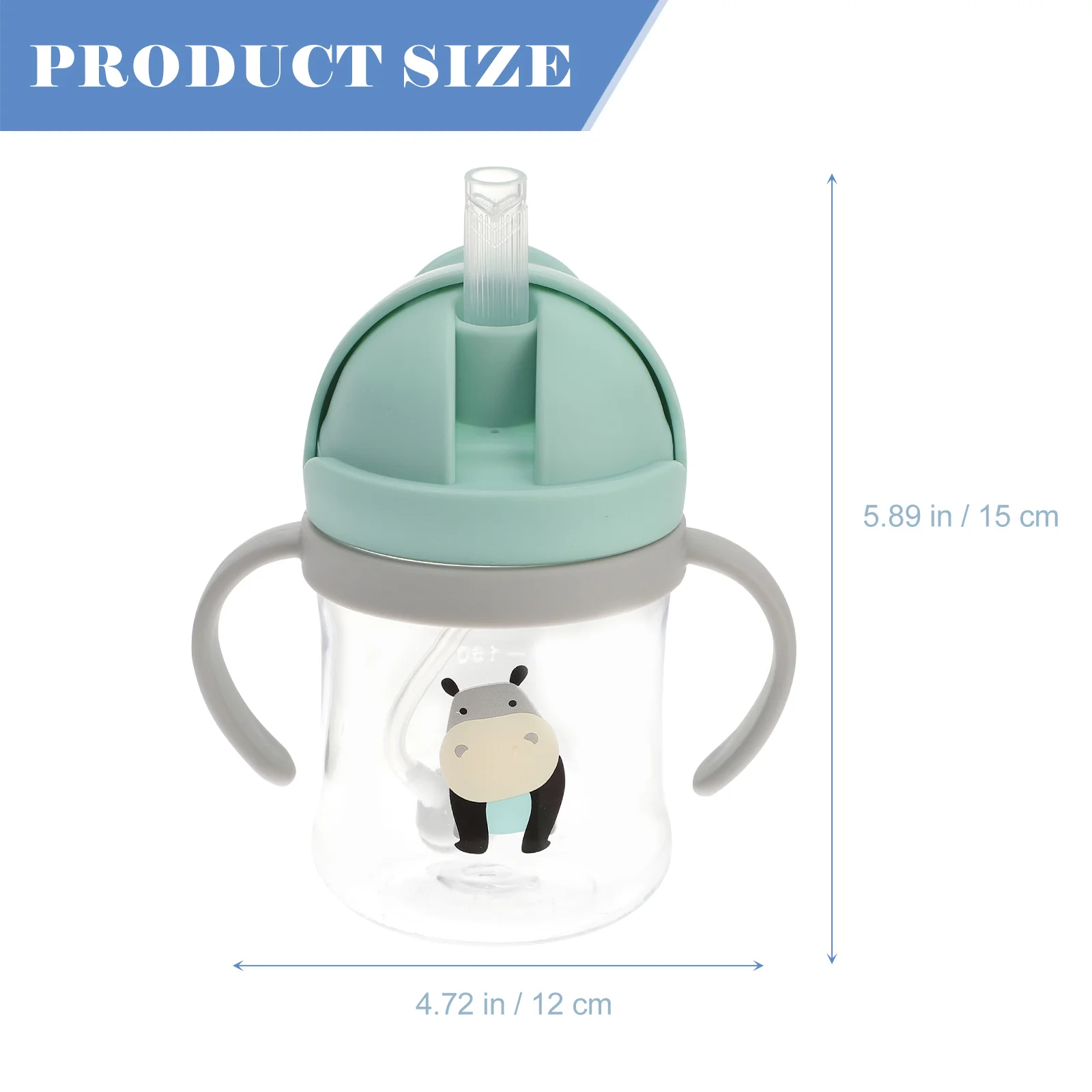  빨대컵, 흘림 방지 용 빨대컵, 손잡이가 있는 가벼운 훈련용 물병, 어린이 안전용