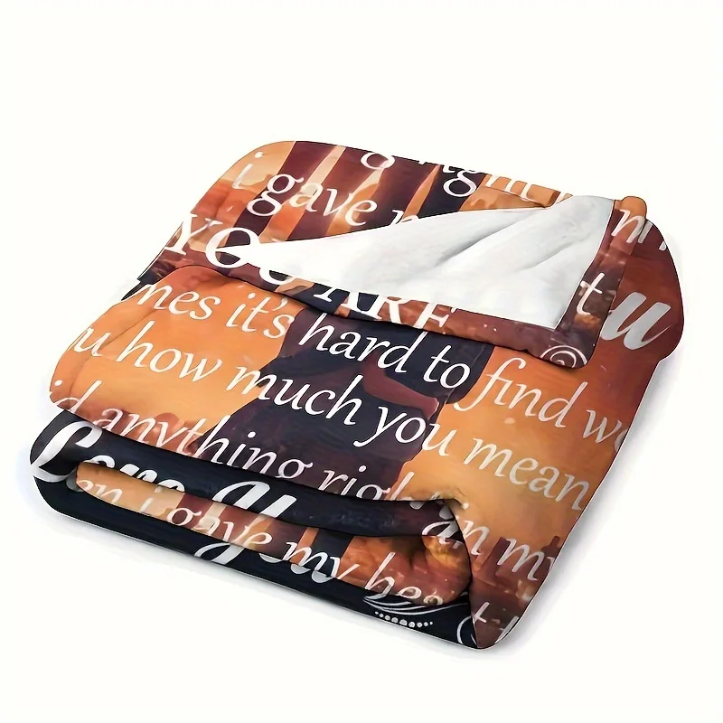 Solid Color Flannel Blanket - Soft and Warm Throw Blanket for Bedroom, Living Room and Office - Perfect Gift for All Occasions