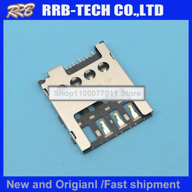 

20pcs/lot 78646-3001 786463001 0786463001 micro SIM card seat 100% New and Original