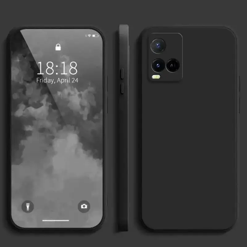 Silicone Soft Ultra Thin Matte Phone Case in Solid Color