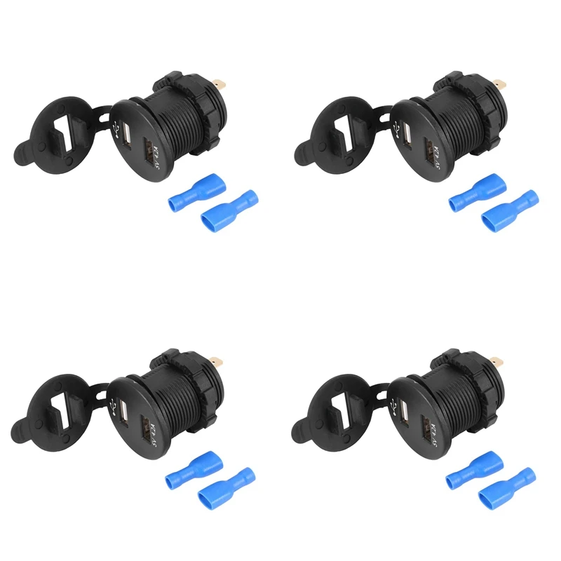 

Автомобильное зарядное устройство с 2 USB-портами, 12 В, 5 В, а