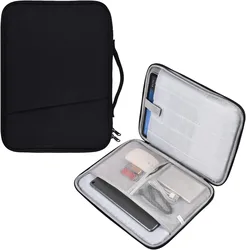 Dual - Way Zipper Shockproof Sleeve Pouch - Portable Tablet Cover Case for MatePad 11.5 S (Black)