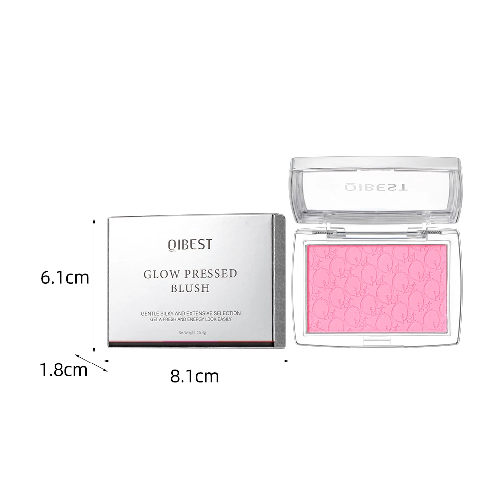 Natural Cream Blush Palette Makeup Long-Lasting High Pigment Face Blusher Powder Facial Cheek Tint Rouge Women Cosmetics