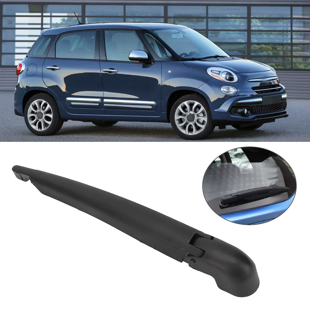 

Car Rubber Black Rear Windshield Windscreen Wiper Arm Accessory Fit For Fiat