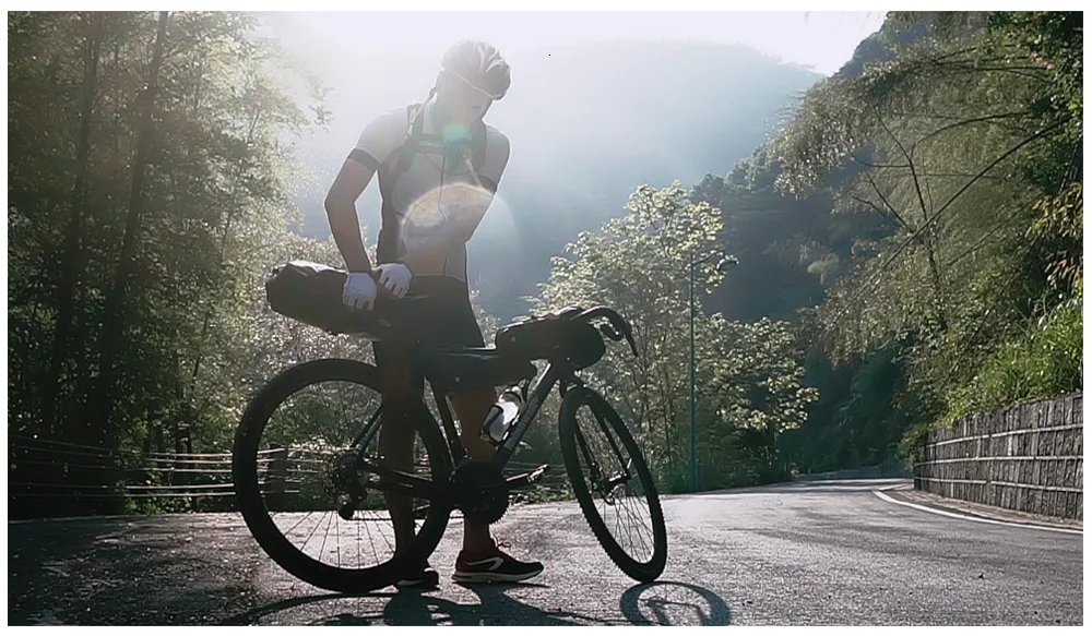 Rhinowal Bicycle Bags Waterproof Cycling Top Front Tube Frame Bag Large Capacity MTB Road Bicycle Pannier Black Bike Accessories (19)