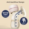 Portable Electric Breast Pump Breast Pump with LED Screen Milk Puller for Breastfeeding Low Noise 180ml Milk Bottle BPA-free 3