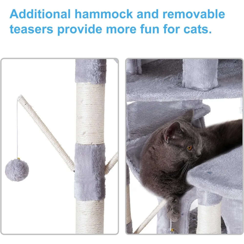 Indoor cat tower, multi story 4