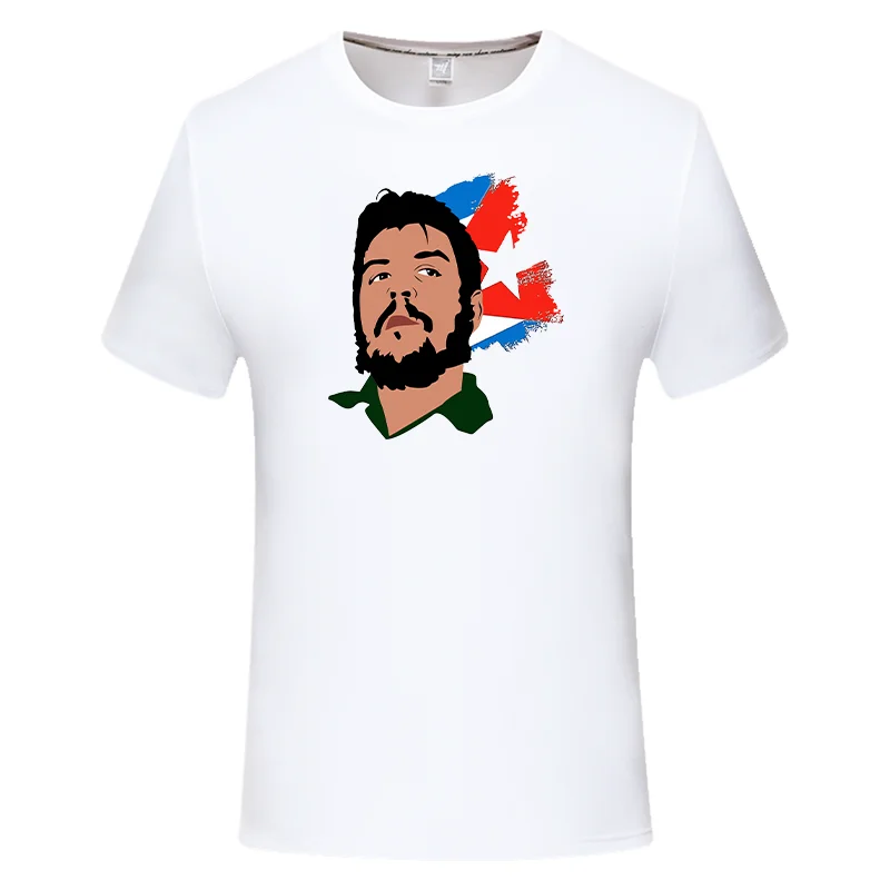 

Che Guevara Hero Men T Shirt High Quality Printed Casual Short Sleeve T-Shirts Hipster Pattern Tee Cool Men Clothing