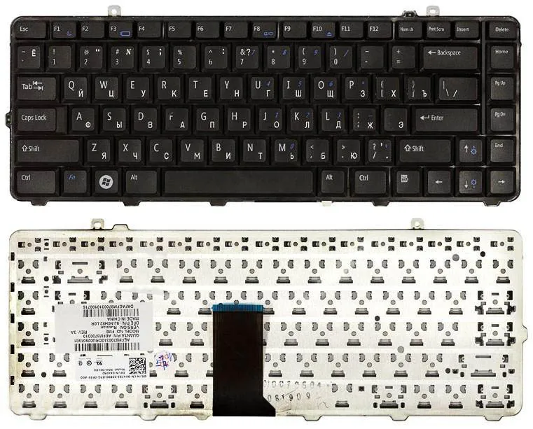 Keyboard for Dell Studio 1555 Black | Компьютеры и офис