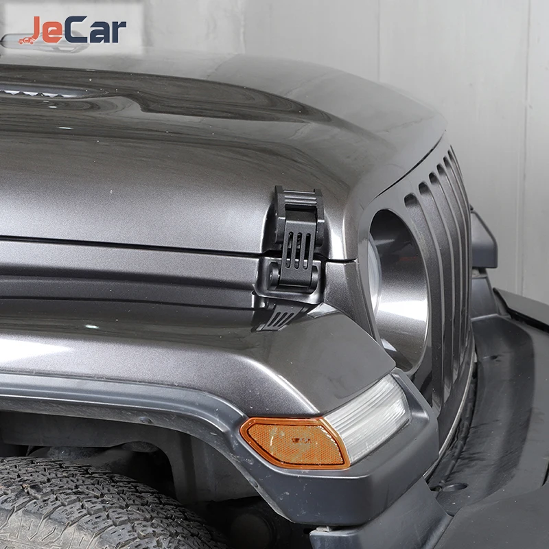JeCar Car Exterior Latch Locking Hood Catch Kit Durable For Jeep Gladiator  JT For Jeep Wrangler JL 2018-2021 AliExpress