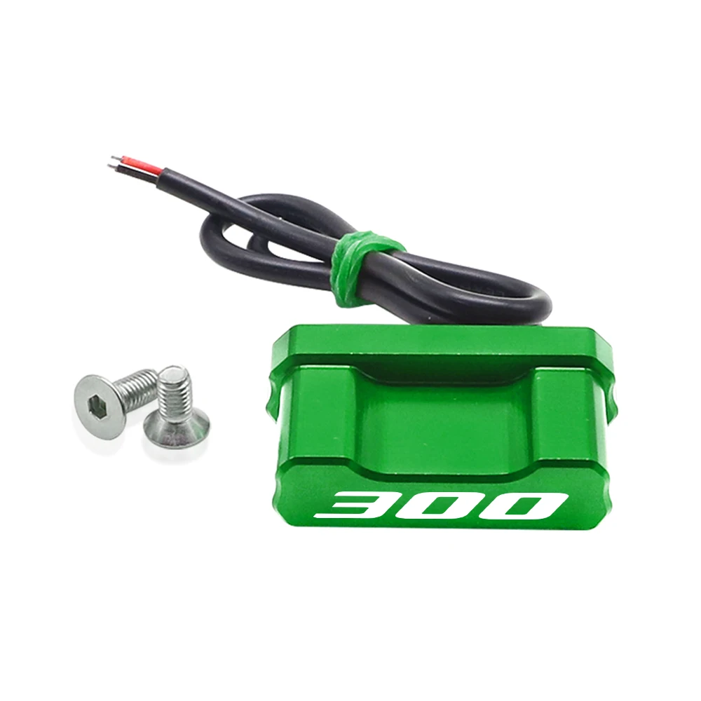 가와사키 닌자 300 NINJA300 ABS 2013-2023 2024 2025 오토바이 번호판 거치대 번호판 프레임 LED 조명 브래킷