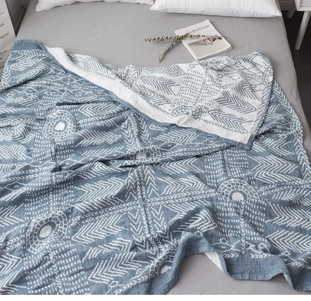 여름의 안락한 수면을 위한 A등급 3층 거즈 순면 타올