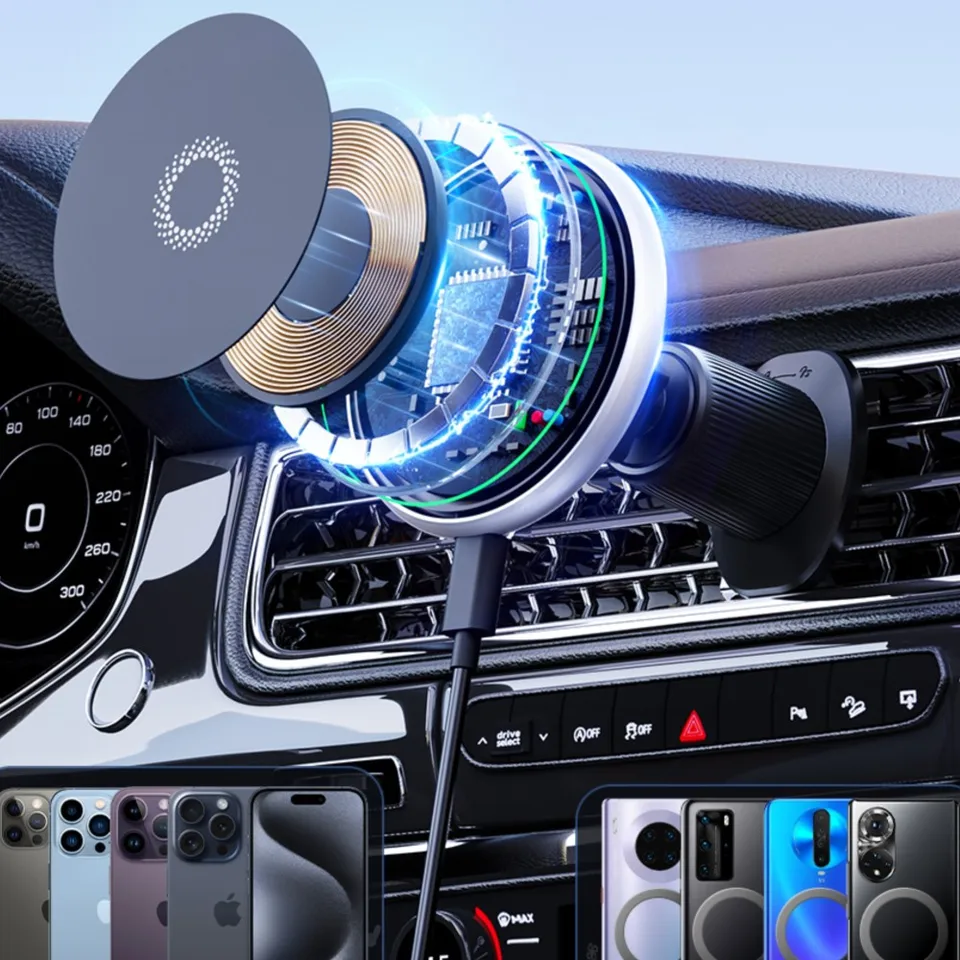 Auto-Handyhalter Für Mercedes C-Klasse W206 - Kabellose Halterung Für Lüftungsschlitze