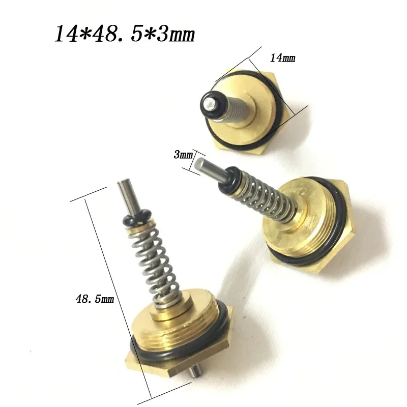 

50 Pcs OD 14mm Thimble Gas Boiler Water Valve For LPG Water Heater Linkage Valve 14*48.5*3mm