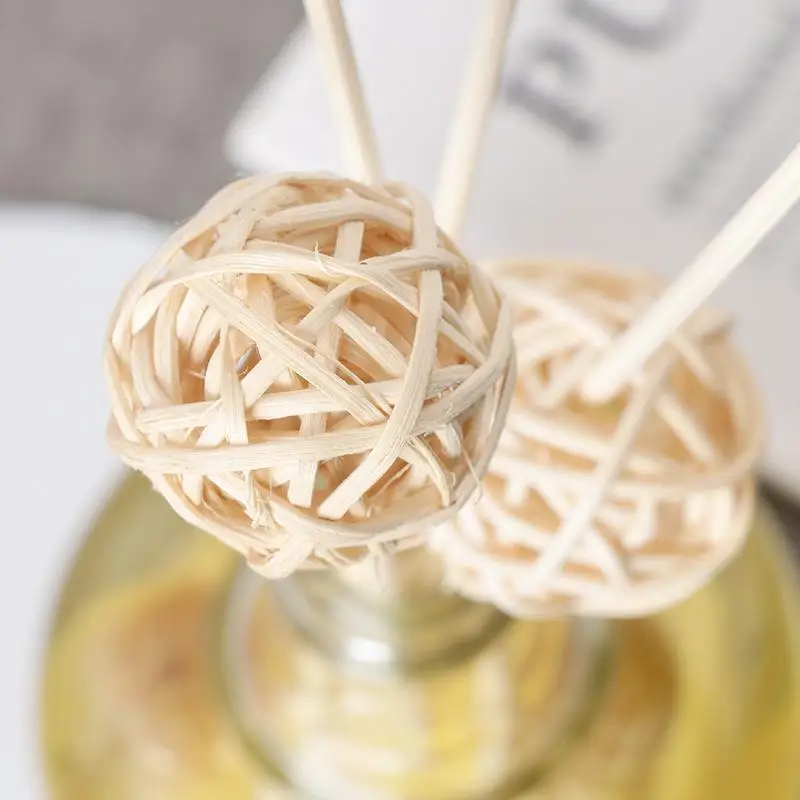 Wood Diffuser Sticks 20-50pcs Natural DIY Handmade Extra Thick Rattan Aromatherapy Refill Woodworking
