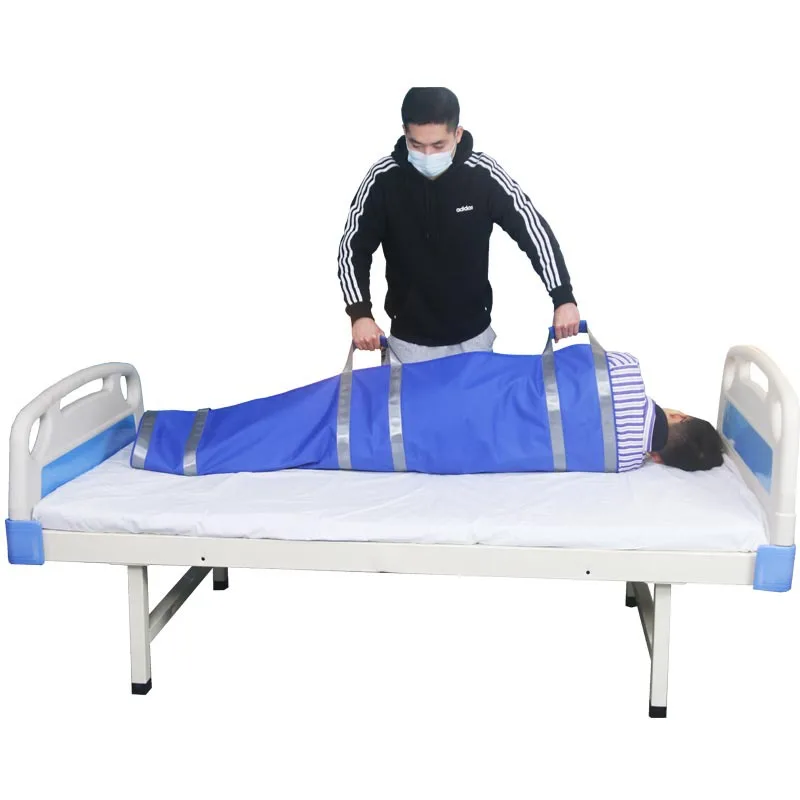 

Patient Extension Transfer Carrying Belt With Soft Sponge Pad 3 people Lift Long Stretcher For Patients Elderly Disabled Moving