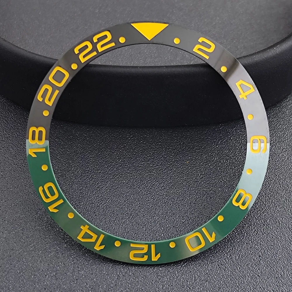 38mm Ceramic Diving Bezel Insert for Men's Watch Replacement