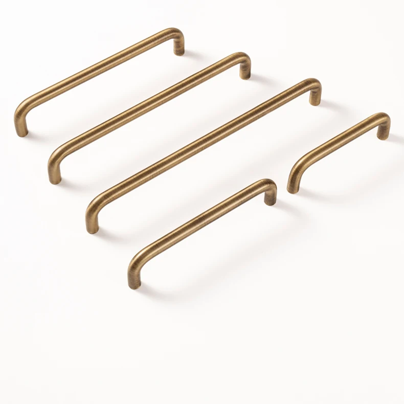 kitchen cabinet handle antique brass brushed finish