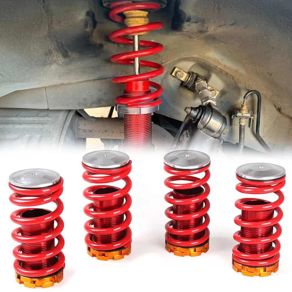 AluminumCoiloverSpringsKitforHondaCivic8800RedBlueGreen