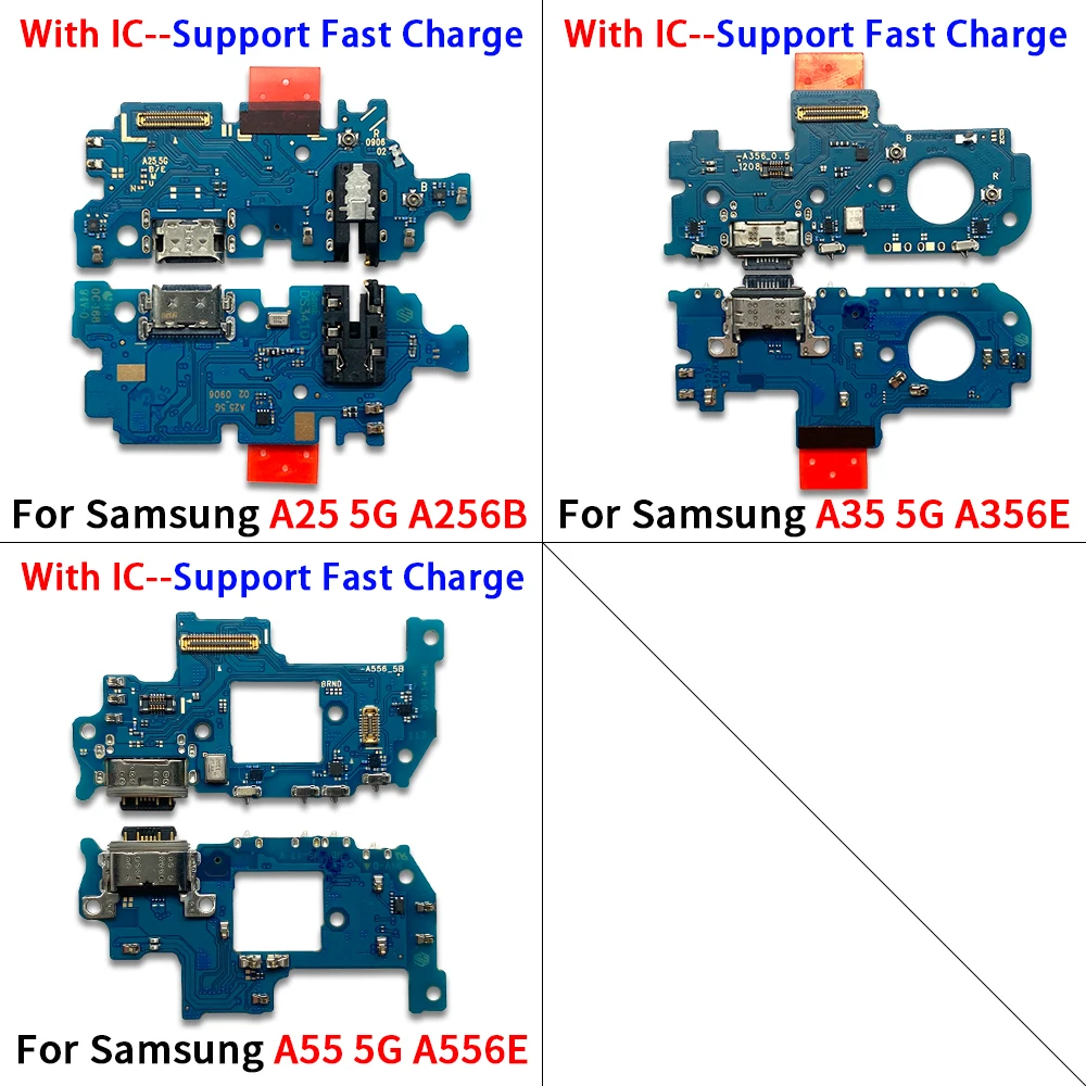 Universal USB Charger Charging Port Dock Connector with Microphone Board Flex Cable