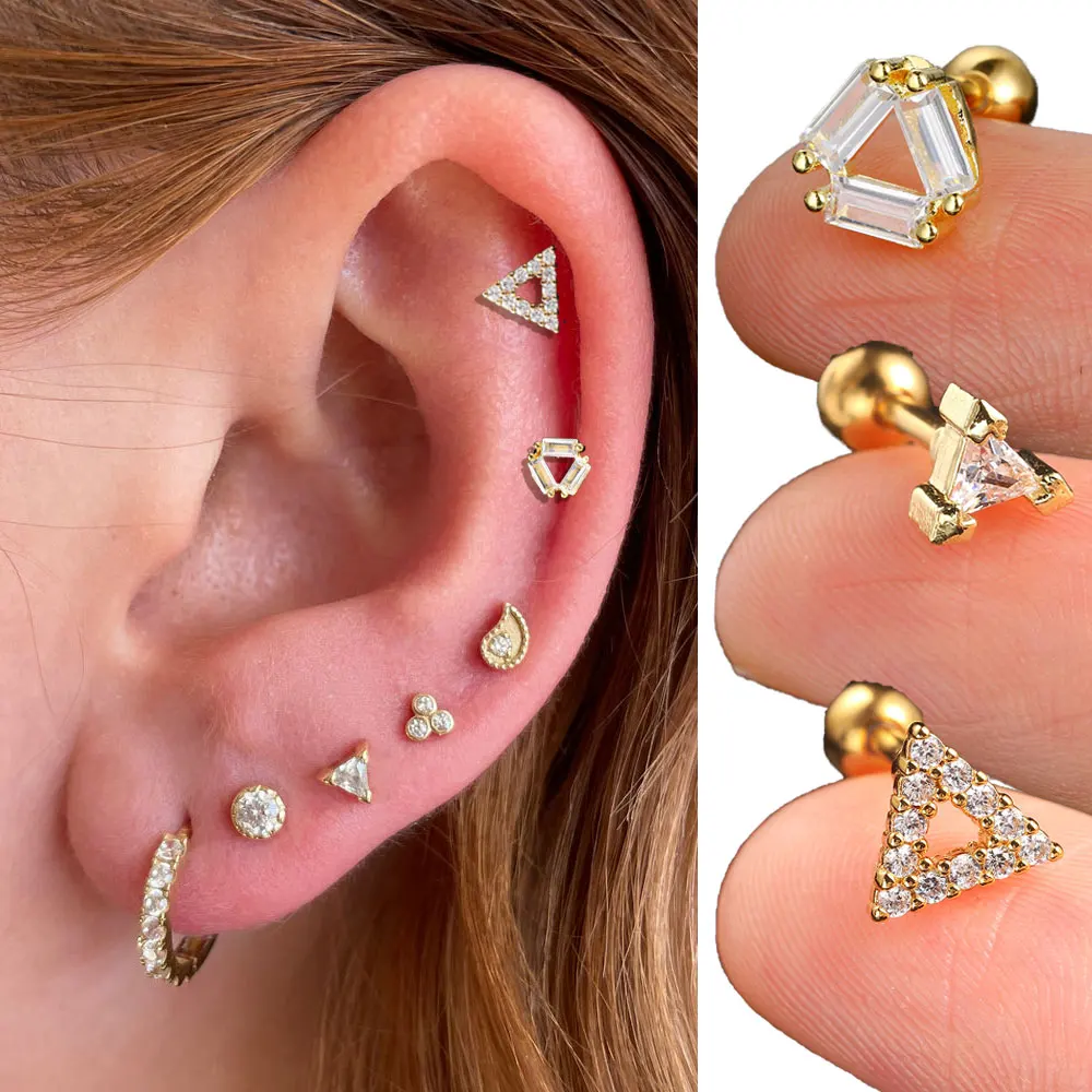 1 шт., серьги из нержавеющей стали