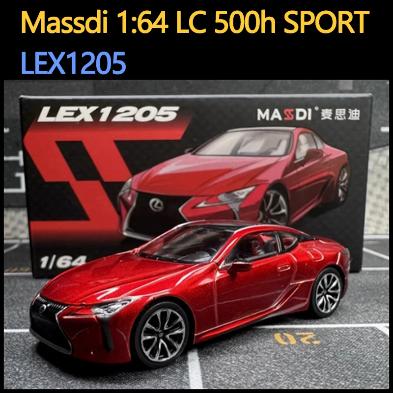 MASSDI 1/64 2020 LC 500h SPORT LEX1205/LEX1206/LEX1208 Vehicle