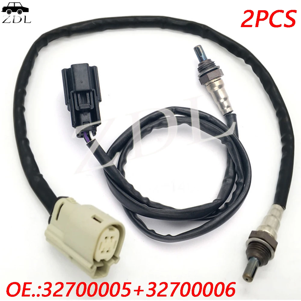 

2PCS Front & Rear Motorcycle Air Fuel Ratio Lambda O2 Oxygen Sensor for H-arley Davidson Dyna FXD Softail FLS 32700005+32700006