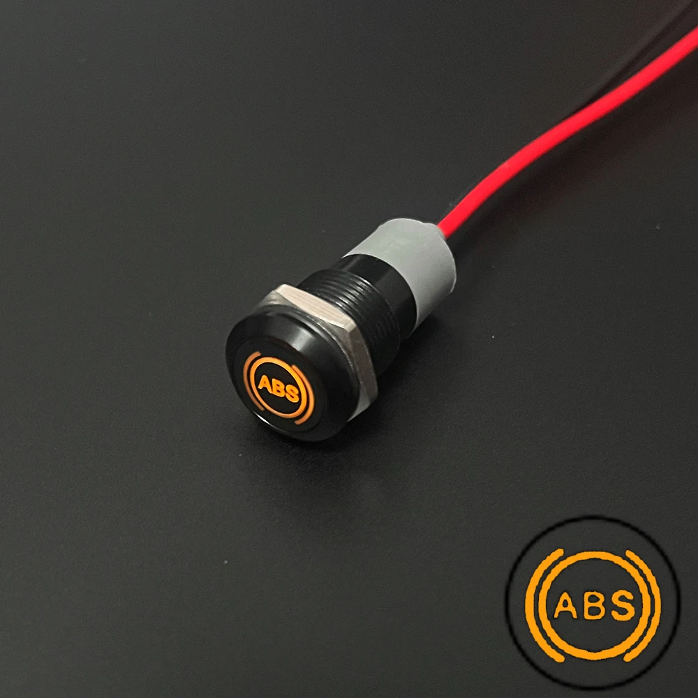 ตัวเลือกสินค้า ตัวบ่งชี้สถานะ LED กันน้ำ 12V/24V สำหรับรถยนต์และรถจักรยานยนต์