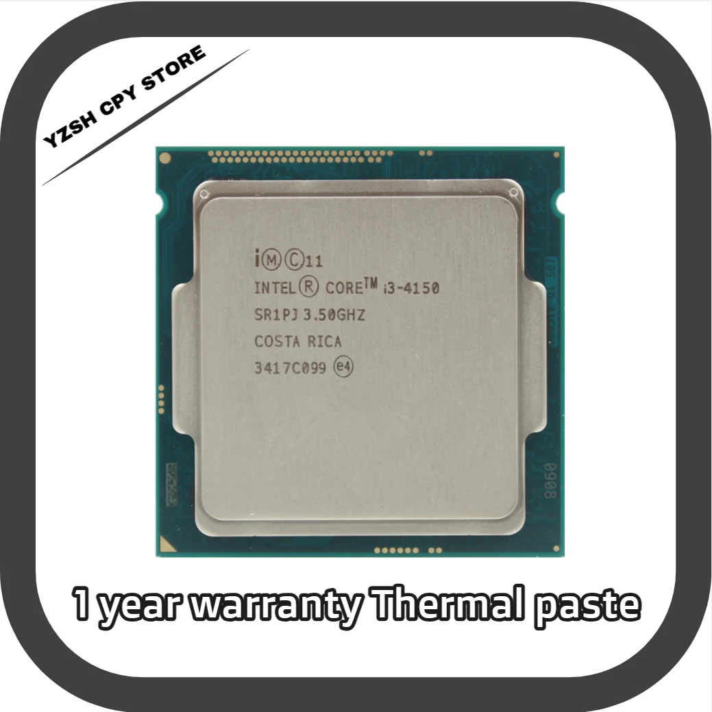 

Процессор Intel Core i3 4150 3,5 ГГц SR1PJ двухъядерный LGA 1150