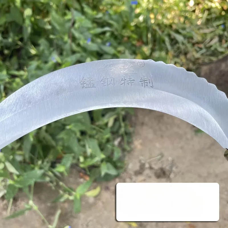 Outdoor Iron Manganese Steel Sickle Agricultural Tools Long Handled Sickle garden tools ferramentas hand tools garden equipment
