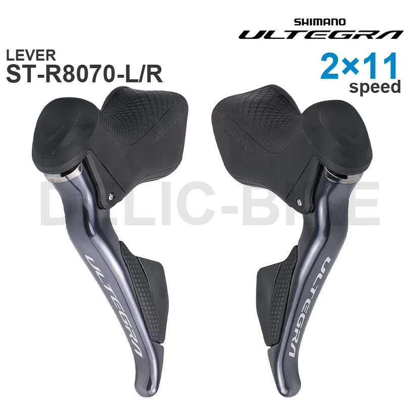 Shimano ultegra油圧ブレーキセット,ギアレバー付きr8070油圧 