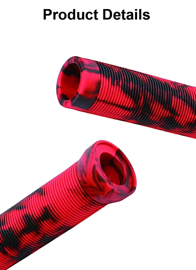 Rubber Mtb Bike Grip Bicycle Handle Bar Cuffs Cover Anti-slip Tricycle Skateboar