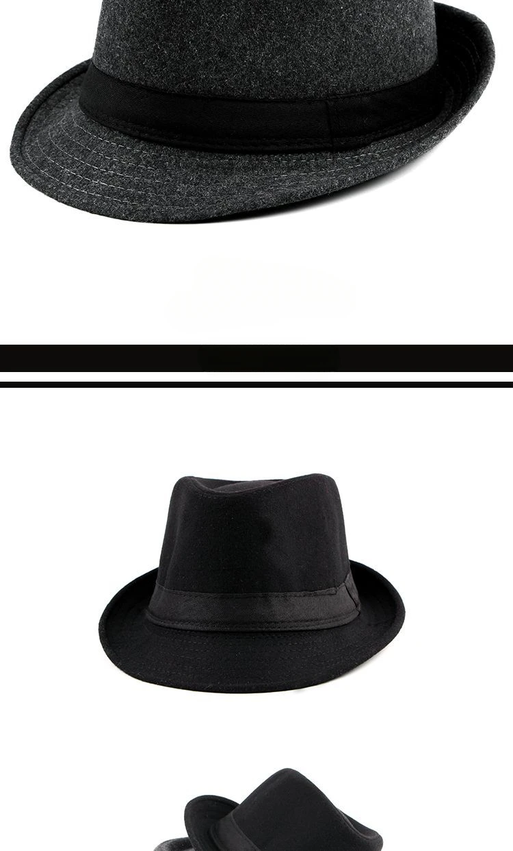 Spring Summer Men's Hats Fedoras Top Jazz Hat Bucket Bowler Hats Chapeau Hats Fedora Hat Women Black Hat Wedding Hat Caps