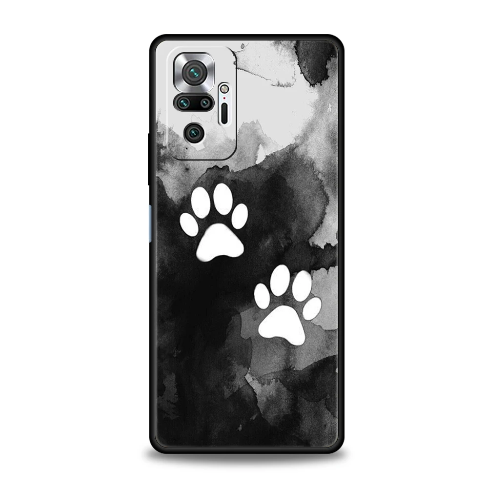 Dog Paw Soft TPU Phone Case Cover