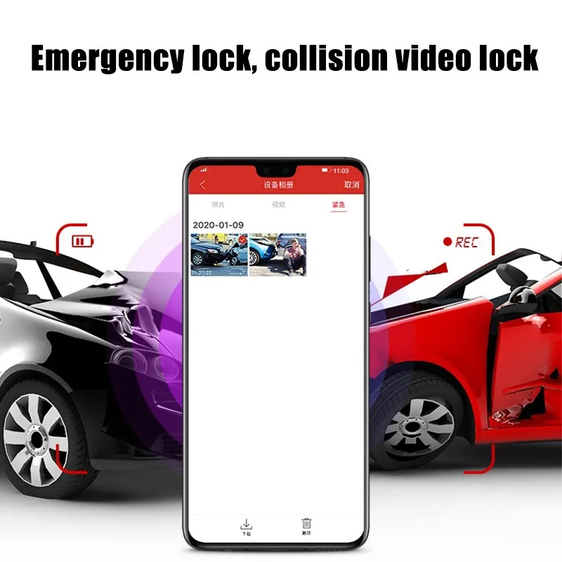 4K  ķ HD ڵ DVR, IPS 24 ð      ķ, GPS  ߰ ð  ġ, ĸ ī޶ , 2.45 ġ