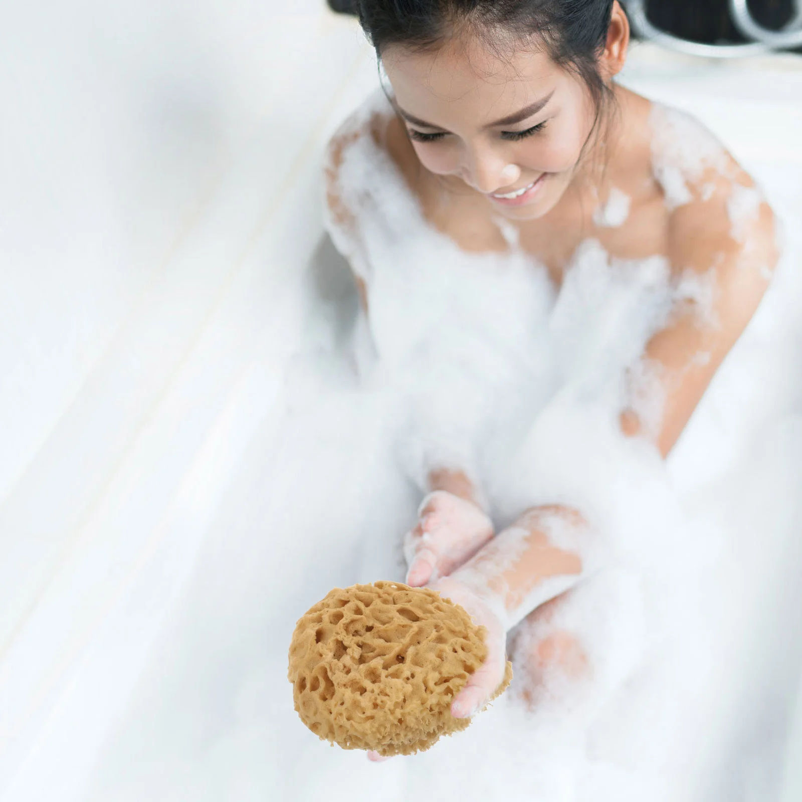

Greek Natural Sponge Body Exfoliating Bath Ball Sponges Household Honeycomb Scrubber Shower Bathing Skin Wash