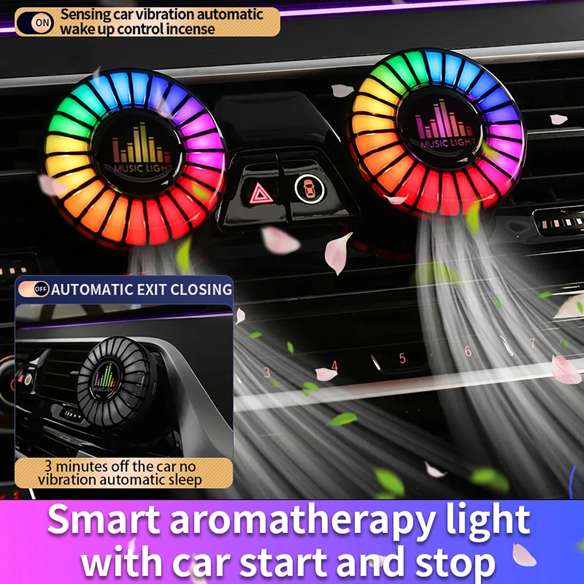 Car Music Rhythm Lamp RGB LED