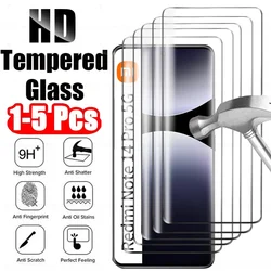 9D Curved Tempered Glass Screen Protector - Premium Protection for 2 Pieces (Note14Pro 4G or 5G)