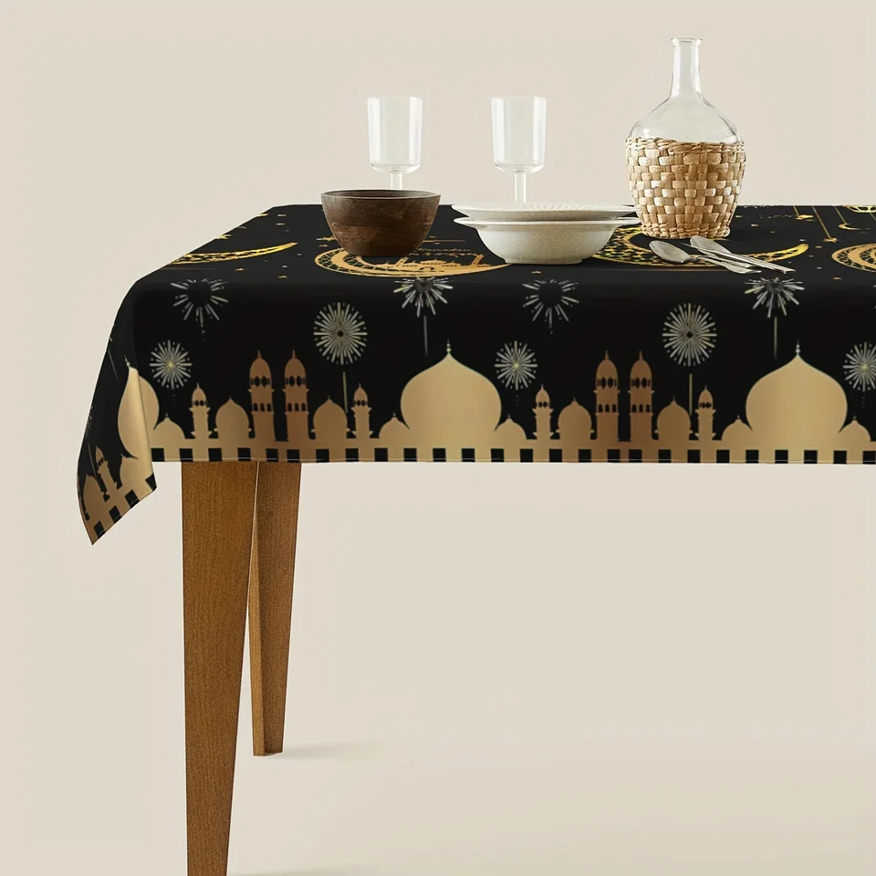 Ramadan e decorazione Eid 2024 decorazione islamica musulmana in legno decorazio