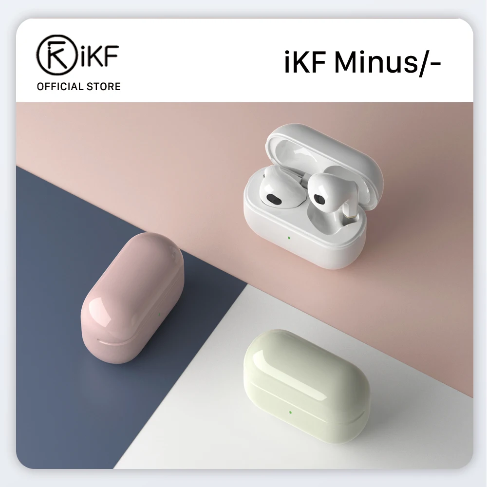 

IKF-минус беспроводные наушники Bluetooth Eaphones игровое сенсорное управление с зарядкой чехол водонепроницаемый AAC стерео звук для iOS/Android